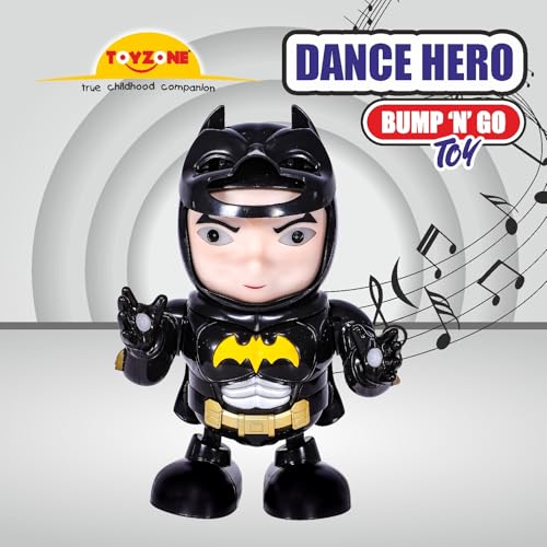 Image of Toyzone Dance Hero-22046 | Electronic Toy | Dancing Hero | Musical Toys | Music with Dance Movement | Battery Operated Toy | Light & Music | Age 12+ Months
