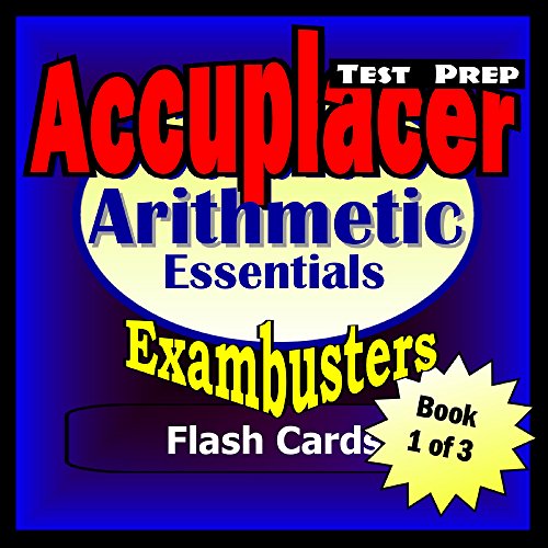 Amazon.com: Accuplacer Test Prep Arithmetic Review--Exambusters Flash ...