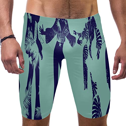 Bañador shorts natación jammer HUI JIN SHOP unisex con mallas de compresión