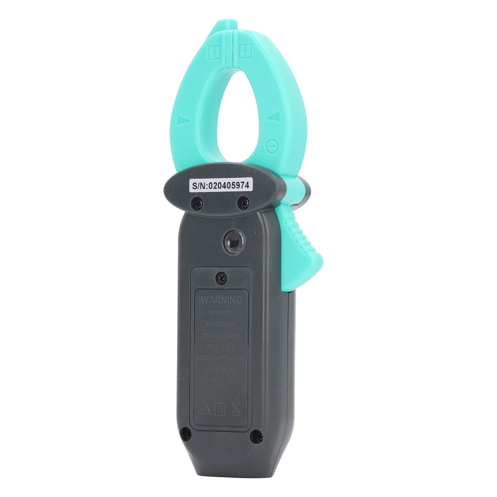 Socobeta Pinza Amperimétrica Digital Multímetro Versátil para Frecuencia de Capacitancia de Resistencia de Voltaje de Corriente CA CC - Ideal para Técnicos y Entusiastas - ABS Duradero - 1 Unidad