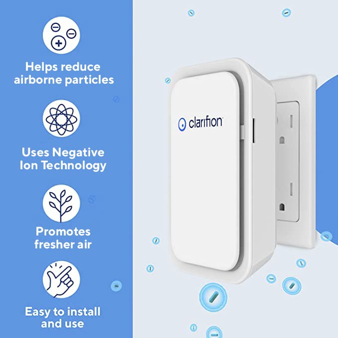 Buy Clarifion Air Ionizers for Home (10 Pack), Bedrooms, Negative Ion