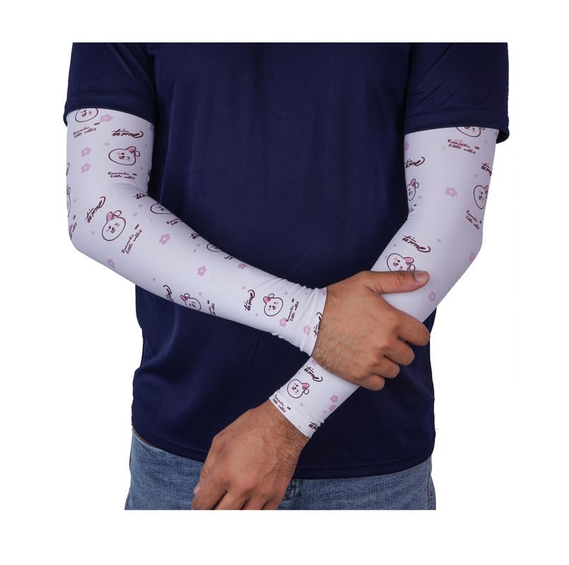 chacko UV Sun Protection Arm Sleeves for Men & Women, UPF 50 Arm Cover for Biking,Cricket,Cycling, Golf, Outdoor Sports-picture-40