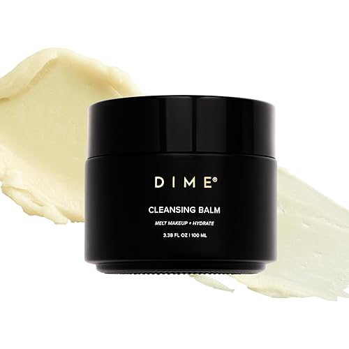 Dime Beauty - Bálsamo limpiador, removedor de maquillaje con aceite y limpiador facial, removedor de maquillaje hidratante de ojos con escualano,