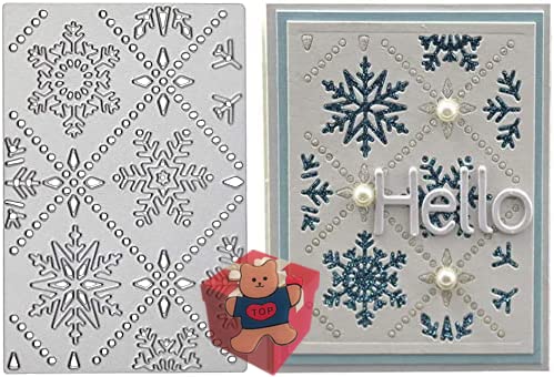 Lace Border Frame Dies for Card Making,Lace Border Frame Cutting Dies Stencils for DIY Scrapbooking Photo Album Decorative Embossing Paper Dies for Card Making Templated+Cute Brooch Pin