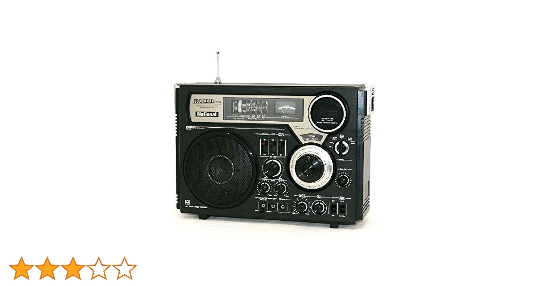 安い，豊富な ナショナル RF-2600 PROCEED 2600 FM/MW/SW1～4 6バンド