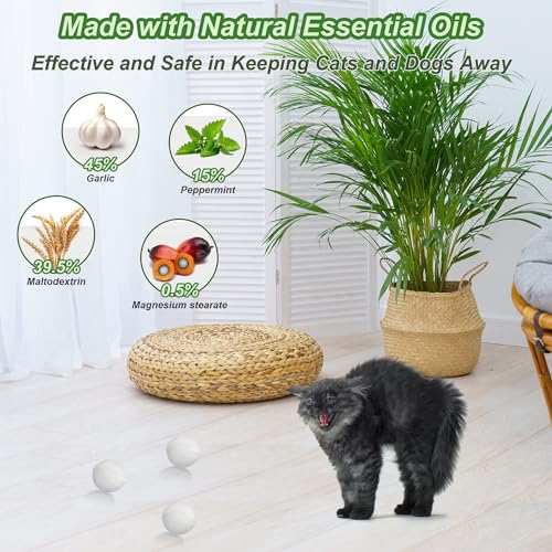 Enbabbor 36 Pack Stray Cats And Dogs Repellent Balls For Outdoor thumb #2