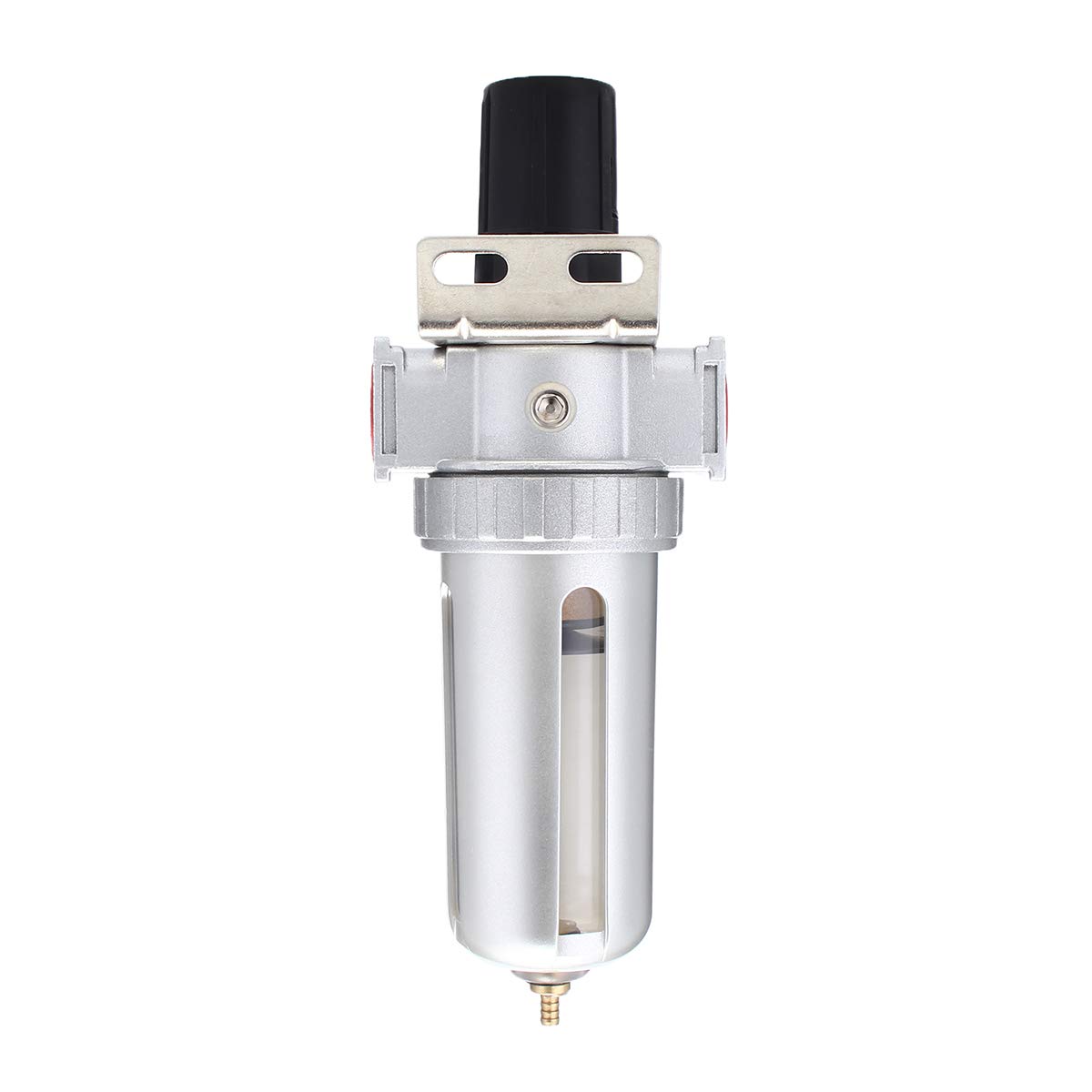 1/2 "Regolatore Compressore Aria Mid Flow E Combo Filtro con Manometro Scarico Manuale 150Psi
