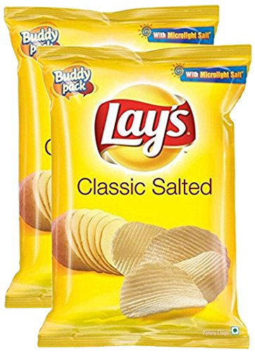 Lay's Spar Combo - Classic Salted Chips, 52g (Pack of 2) Promo Pack