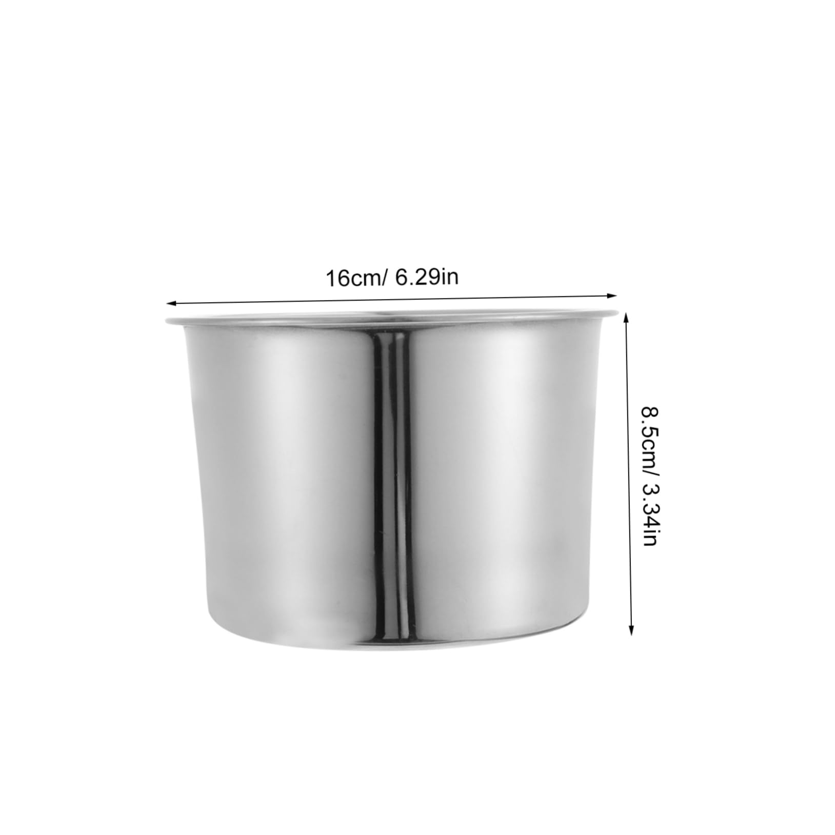 SOLUSTRE Melt Pot with Lid Material Double Boiler for Melting Chocolate Cheese and Butter Outer Pot Kitchen Cooking Accessory for Home and Professional