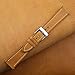 Handdn Handmade Babele Leather Watch Strap, Calf Quick Release Leather Watch Band 16mm 18mm 19mm 20mm 22mm 23mm For Men And Women (Whiskey)