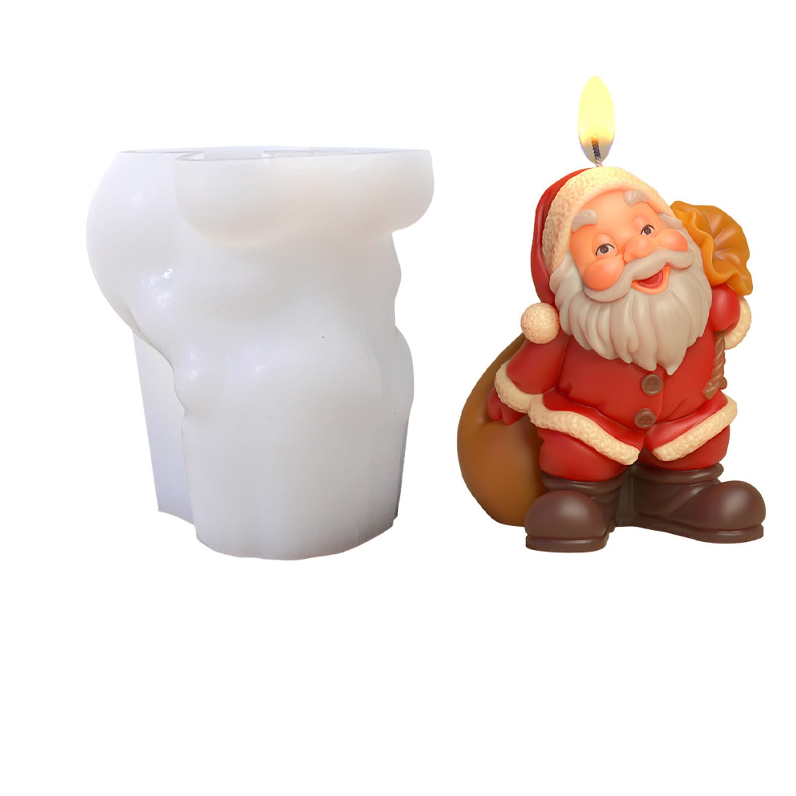 Kalttoy Santa Silicone Plasters Molds Casting Epoxy Resin Christmas Molds Santa Castings
