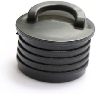 INOOMP 4Pcs Plugue De Água Plugue De Caiaque Plugue De Furo De Drenagem Plugue De Substituição Plugues De Embornal Plugues De Buraco Plugues De Caiaque Plugue De Acessórios Preto Para