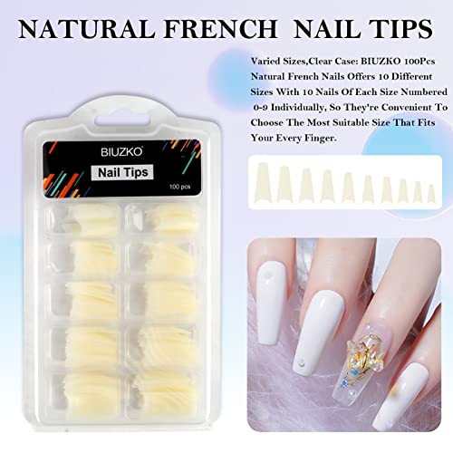 Acrylic Nail Kit With Prep Dehydrator Primer, Acrylic Powder And Liquid Set For Beginners Nail Tips Glue Brush Professional Acrylic Set With Everything #TOP5