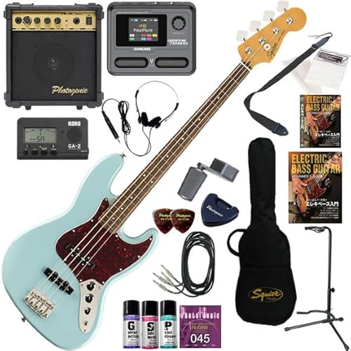 �y�Z�b�g�i�zSquier �G���L�x�[�X���S�ғ��� �}���`�G�t�F�N�^�[�������Ă�I�ŋ���20�_�Z�b�g Classic Vibe '60s Jazz Bass/DBL�i�_�t�l�u���[�j