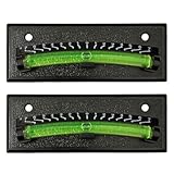 2 PCS RV Leveler, Trailer Bubble Level, Leveling System for RV, Camper, Trailer - Features Graduated Markings for Easy RV Leveling