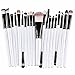 Produktbild DaoRier Make-up Brush Set, 12 pcs, Cosmetic Makeup Brush Set, Cosmetic Blending Makeup Brush Set, Cosmetic Eye Shadow Brush, face Brush, Make up Brush Set, case