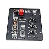 Boardgröße: 115,7 * 125,7mm Wnuanjun 1 STÜCK TPA3116 2.0 Stereo Bluetooth-Verstärkerplatine TPA3116D2 50W + 50W All-Digital-Glasfaser-Koaxial-Bluetooth 5.0