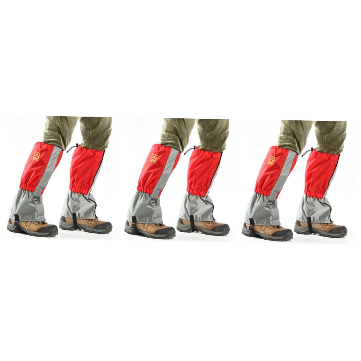 BESPORTBLE 3st Schneeschuh Gamaschen Schneegamaschen Wintergamaschen Damen Gamaschen Gamaschen Bein Gamaschen Wandergamaschen Schuhüberzüge Für Die Reise Knie Hoch Stiefel Reisen