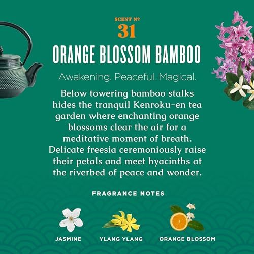 Caldrea Linen and Room Spray Air Freshener, Made with Orange Peel and Ylang Ylang flower Essential Oils, Plant-Derived and Other Thoughtfully Chosen Ingredients, Orange Blossom Bamboo scent,16 oz - Thumbnail 4