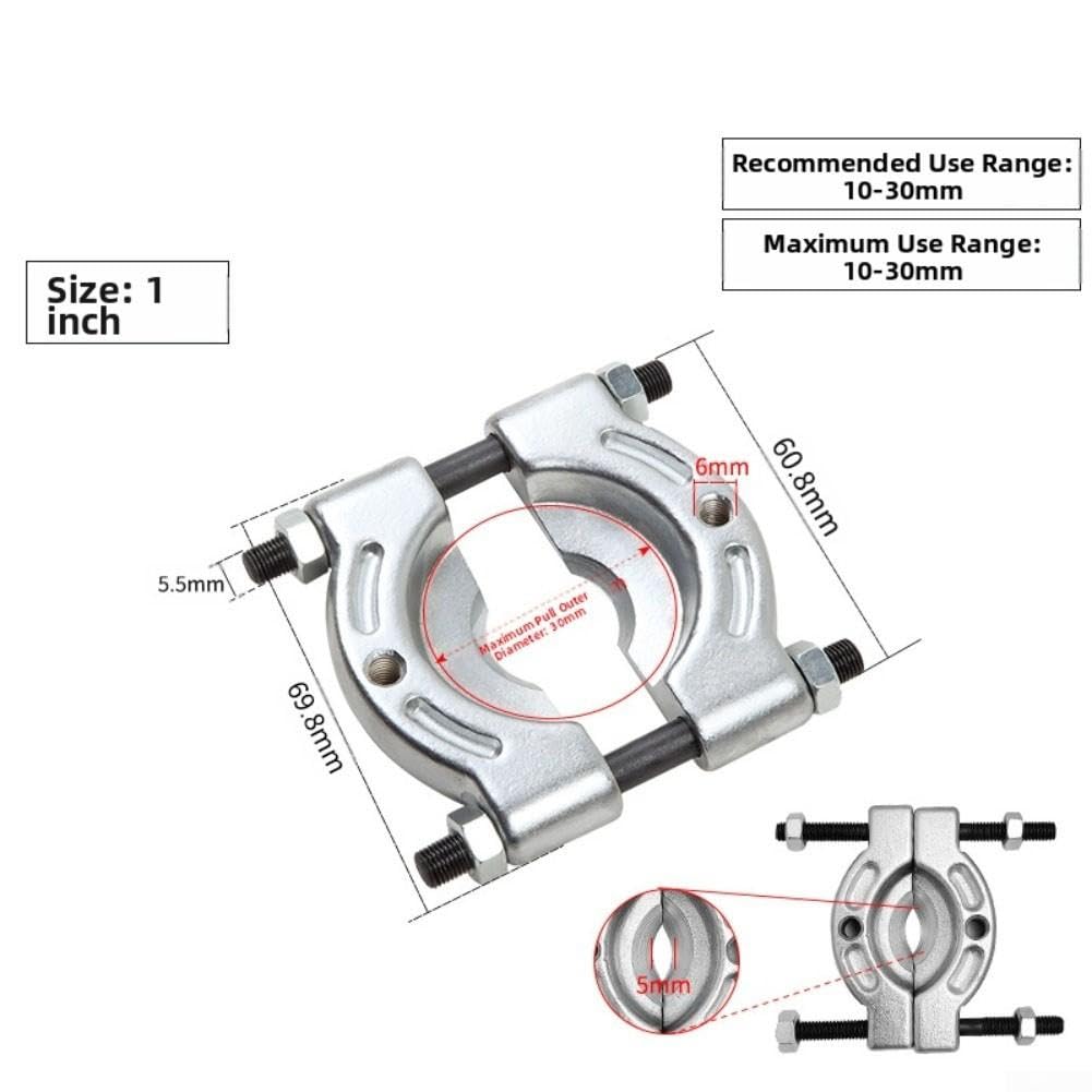 Separatore Cuscinetti Acciaio Cr-V Estrattore Separatore Cuscinetti(3 inch)