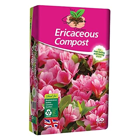 Your Signature Garden Outdoor Ericaceous Compost Soil Bags For Planting Sowing Baskets And Tubs (60 Litre) Cover
