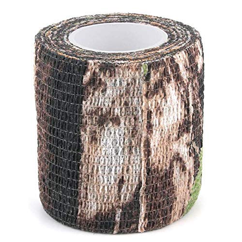 6 Rolle Camouflage Band,Elastische Klebebinde Camouflage, Multifunktionales Stealth Selbsthaftende Non-Woven Schutz… – Bild 8