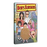 Bob's Burgers TV Show Canvas Poster Wall Art Decor Print Picture Paintings for Living Room Bedroom Decoration Frame: 16x24inch(40x60cm)