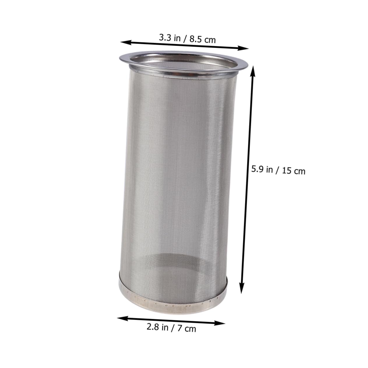 PRETYZOOM Colador De Acero Inoxidable De 3 Piezas Para Café Té Malla Fina Fácil De Limpiar.