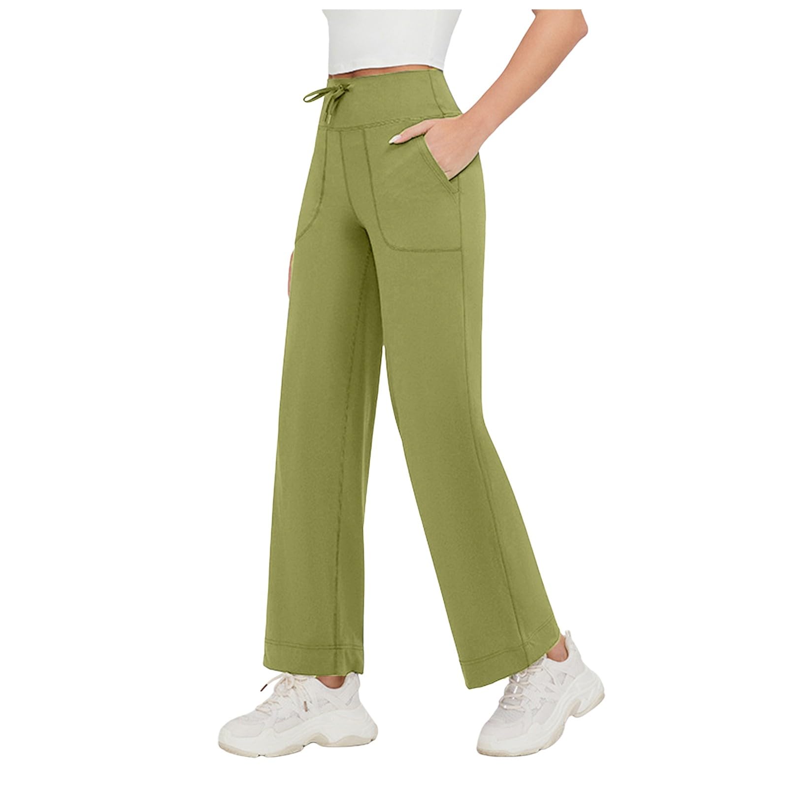 Generisch Leggings pour femme - Mode - Entraînement - Fitness - Sport - Course à pied - Yoga - Pantalon décontracté