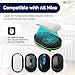 TECH8 USA Undetectable Mouse Mover Jiggler with Ambient Glow Ring and Hologram Disc for Laptops, PC, No Software, Random Movement, Designed, Patented and Trademarked in USA - 3D Hologram Alien