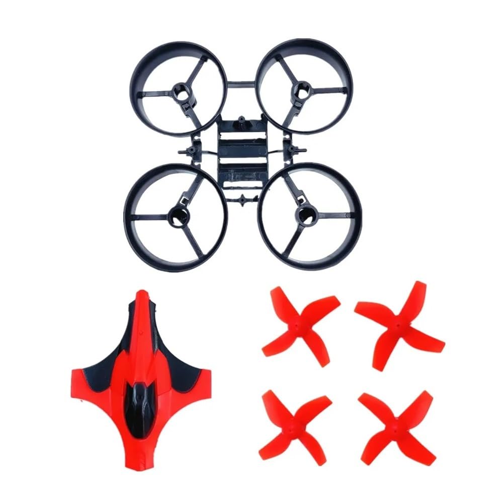 Kit de pièces de drone H36 E010 avec cadre et hélices 3 pales - 8