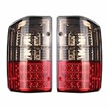aejghfwjh Feux Arrière Voiture Pour Nissan Pour Patrol GQ Y60 GR 1987 1997 Pare chocs Arrière LED Feu Arrière Brouillard Fumé Frein Stop Clignotant Lampe Feu Arrière(L R2)