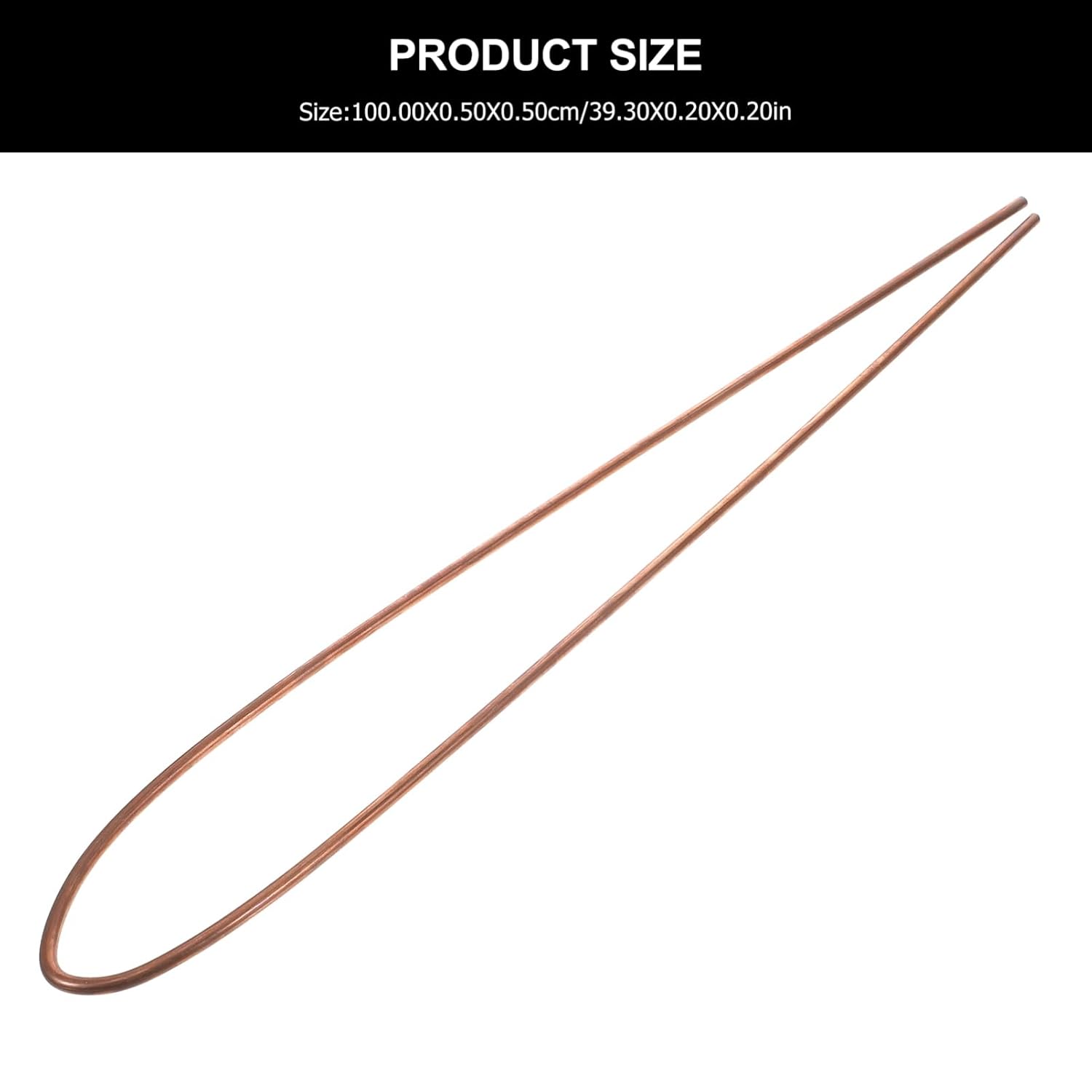 CHILDWEET 2pcs Metalworking Rod Plated Grounding Rod Round Bar for Electrical Equipment