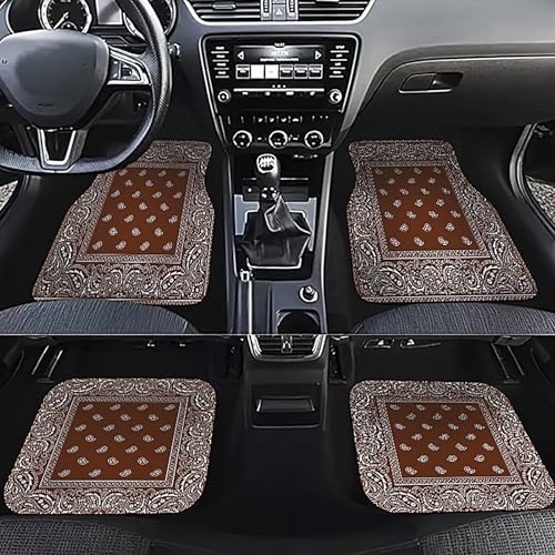 Alfombrillas boho para coche que transforman el interior de tu SUV 4