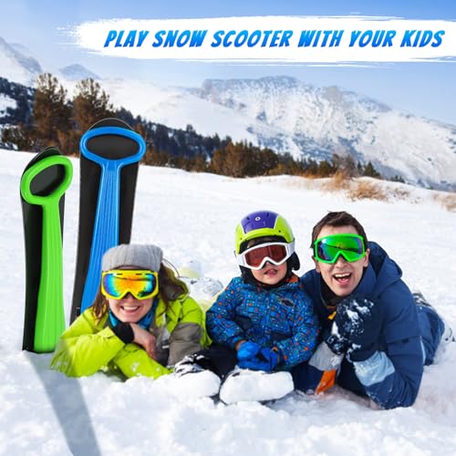 FUTRWORE Fold-Up Ski Scooter 2-Pack