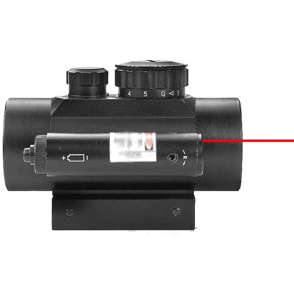 Viseur Point Rouge Picatinny Red Dot FOCUHUNTER 1x20mm Sight Compact Optical Sight Rifle Scope 3 MOA Dot Lunette De Visée Tactique Pour Rail Picatinny 20mm Pour Sports De Plein Air Viseur Point