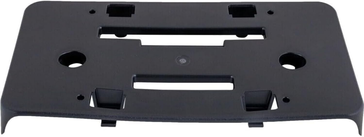 I-Match Auto Parts Front License Plate Frame Bracket Tag Holder Black Textured PP Plastic for 2019-2025 Chevrolet Malibu 84524301 GM1068208