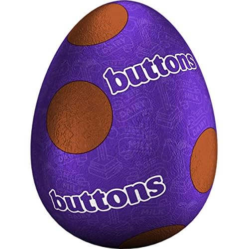 'Cadbury Dairy Milk Giant Buttons Chocolate Easter Egg 96g, with Giant