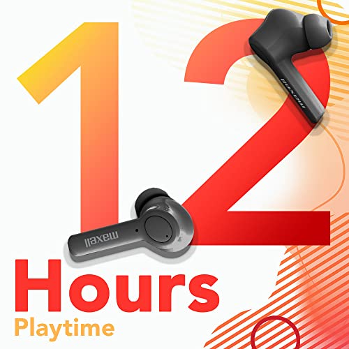 Maxell Trilogy Wired Earbuds, Black, Pack Of 3 Pairs, Max199688 #TOP2