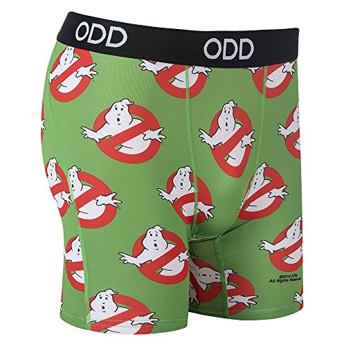 Odd Sox Men's Novelty Underwear Boxer Briefs, Ghostbusters, Funny Graphic Prints -Xx-Large #TOP2