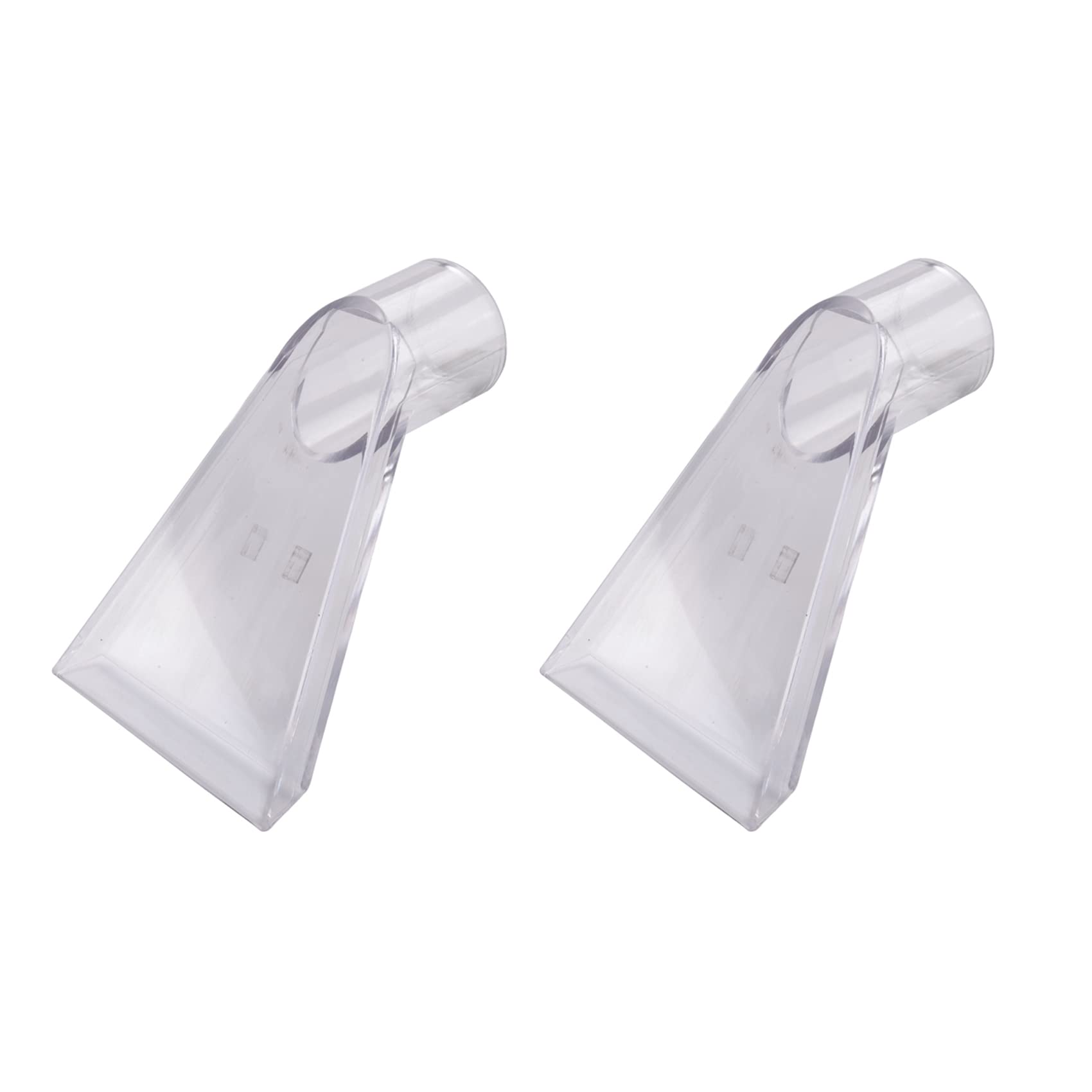 Htuygyjaw Transparent 2X Swivel Head Vacuum Cleaner Brush Nozzle Vacuum Cleaner Brush Head Vacuum Floor Nozzle Carpet Cleaner Nozzles 36Mm