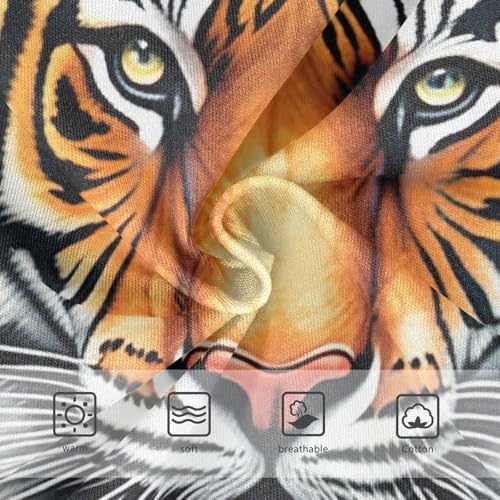 Cotton Girls Underwear Toddlers Tiger Red Roses Panties Little Girl Stylish Briefs Underpants 2t3