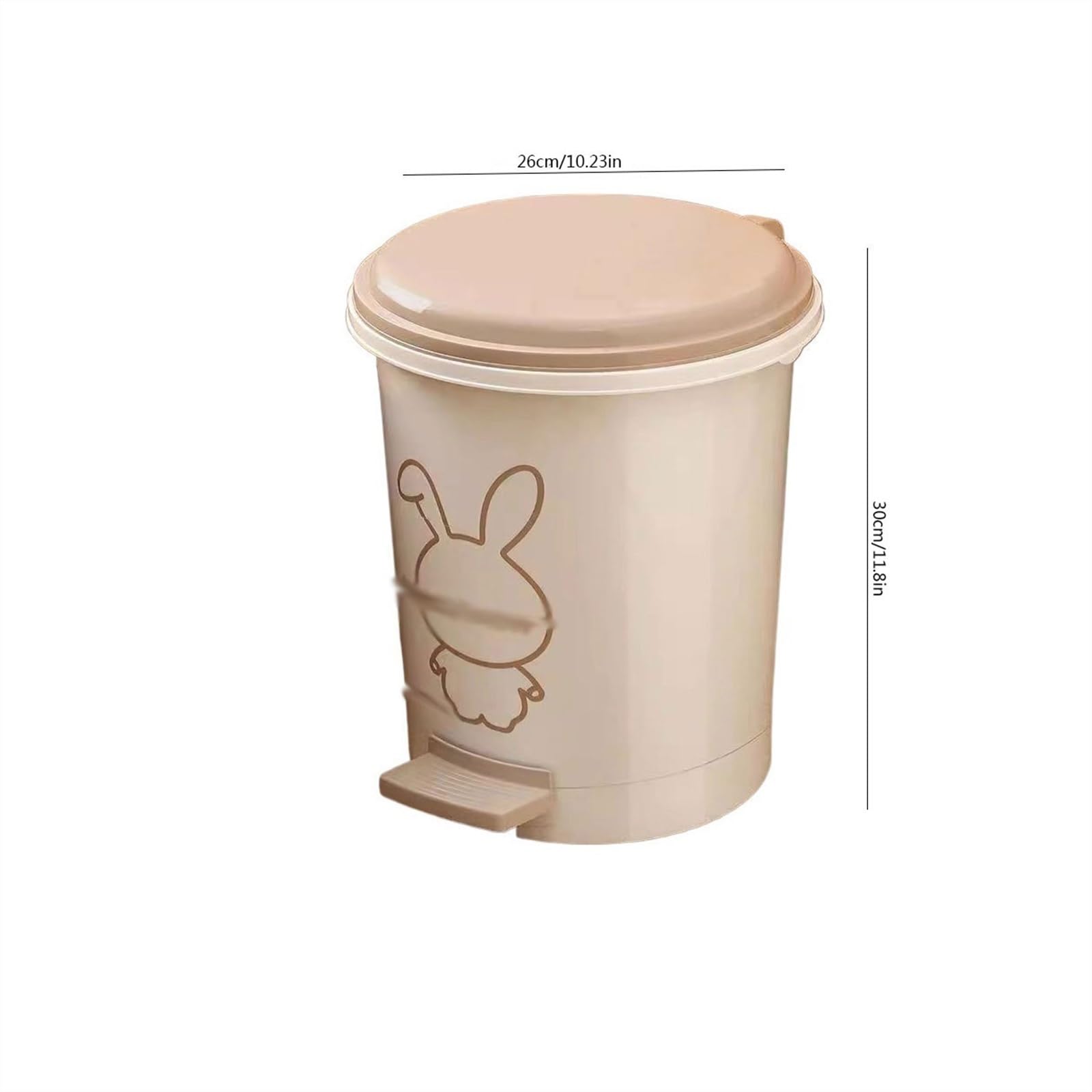 Pattumiera Pattumiera for WC Della Cucina Con Coperchio Cestino(Grande)