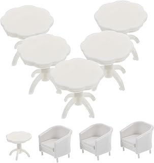 Hohopeti 9 Pçs Mini Cadeira De Mesa Mini Brinquedos Mini Mobília Mini Casa De Boneca Casa De Boneca Armário Em Miniatura Casa De Boneca Pequena Cadeira Casa De Boneca Em Miniatura Mesa De