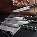 Cangshan S Series 1020359 German Steel Forged 4-Piece Steak Knife Set, 5-Inch Blade