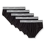 Cherokee Mens Supreme Classic Brief 5 Pack - Black Large (CHM011_BLK_L)