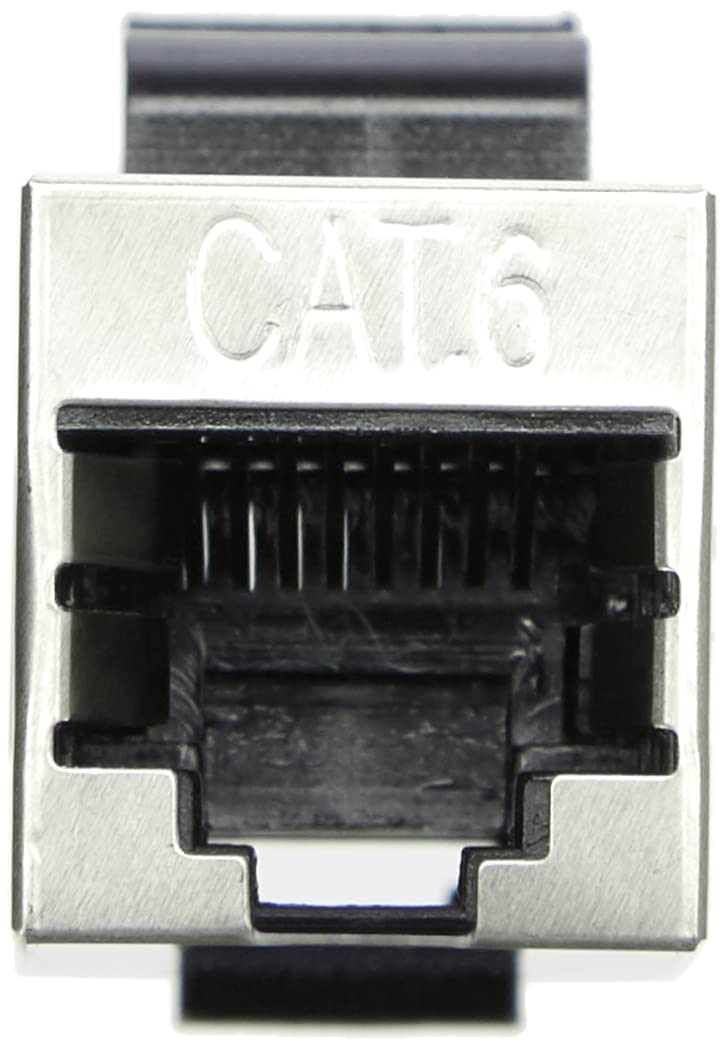 Giunto RJ45 CAT6 8/8 STP Keystone PremiumCord - Connettore Schermato Per Rete