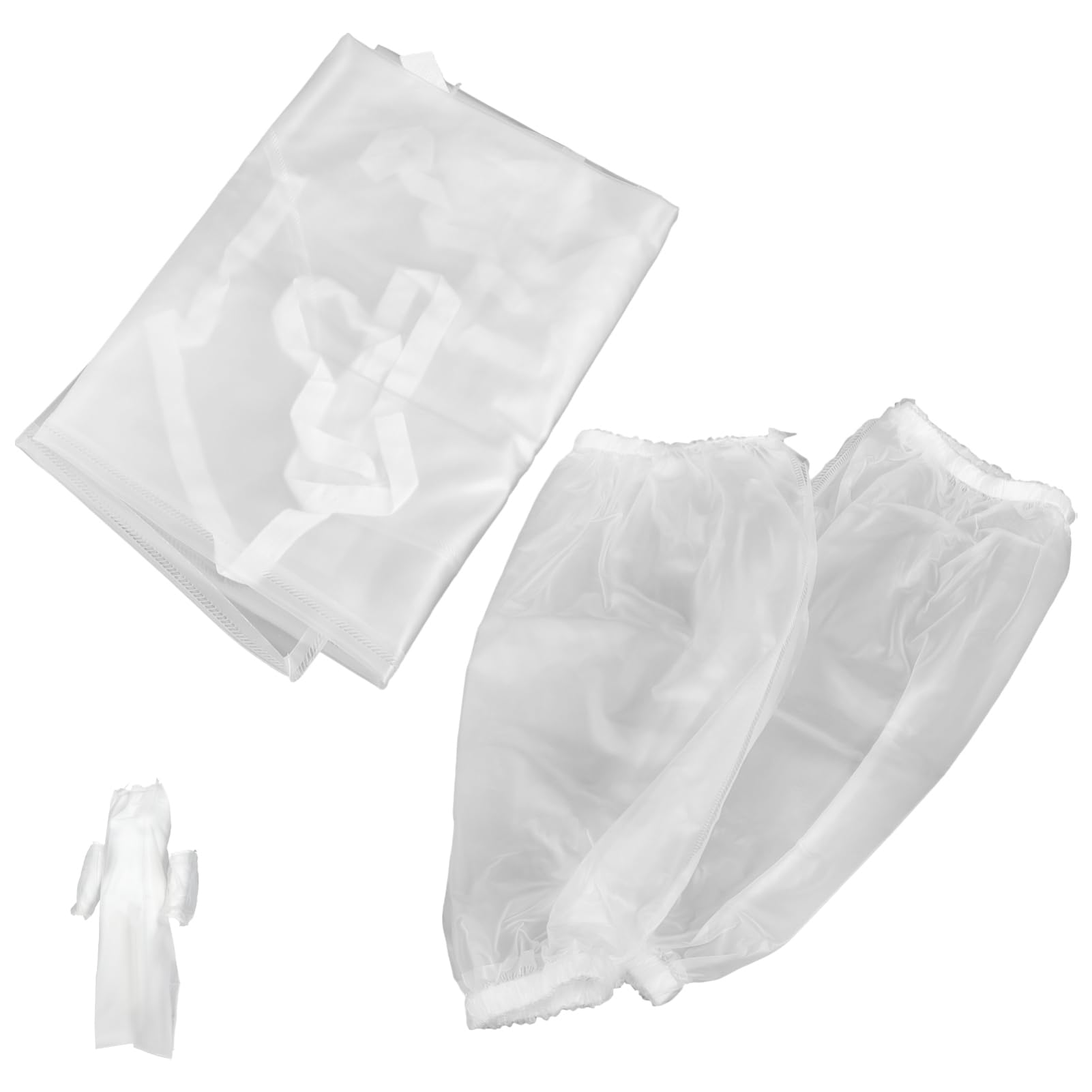 HOLIDYOYO 1 Set Waterproof Transparent Apron Bbq Apron Server Aprons Throw Aprons Cooking Aprons Chef Aprons Women Apron Dish Apron Waterproof Aprons for Dishwashing Plus Size Apron Pvc