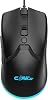 Claws Cerberus PixArt PAW3519 4200 Dpi Wide RGB Special ABS Texture Wired Gaming Mouse with Sensor - Black