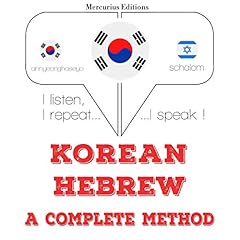 Couverture de Korean &ndash; Hebrew. A complete method